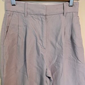 Aritzia linen blend dress pants